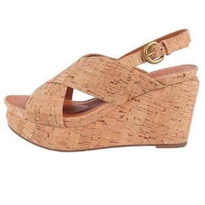Gentle souls cork wedges
